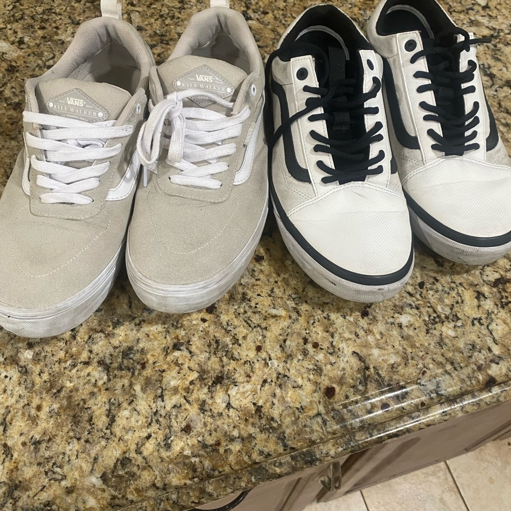 Vans shoes sizes 13 two pairs please see photos preowned